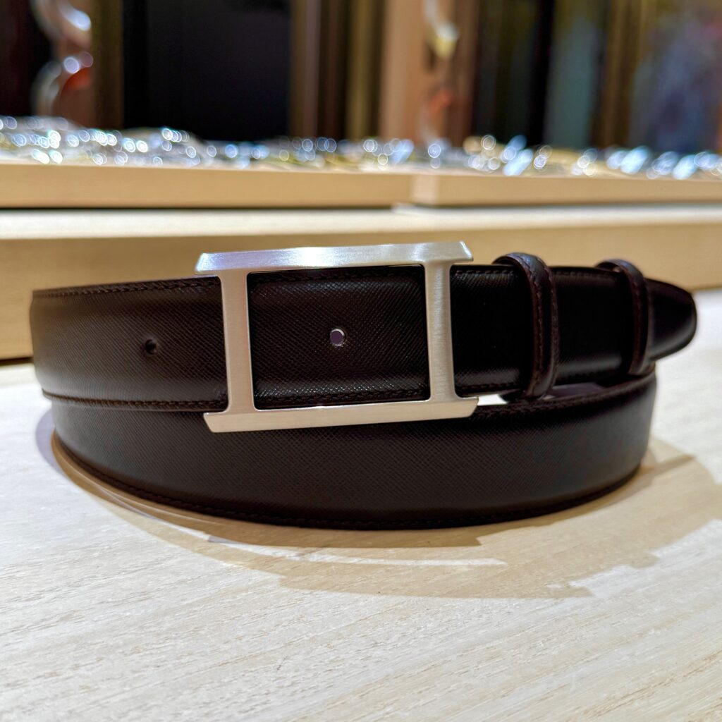 ELLIOT RHODES LONDON35mm SUPERB BROWN BELT