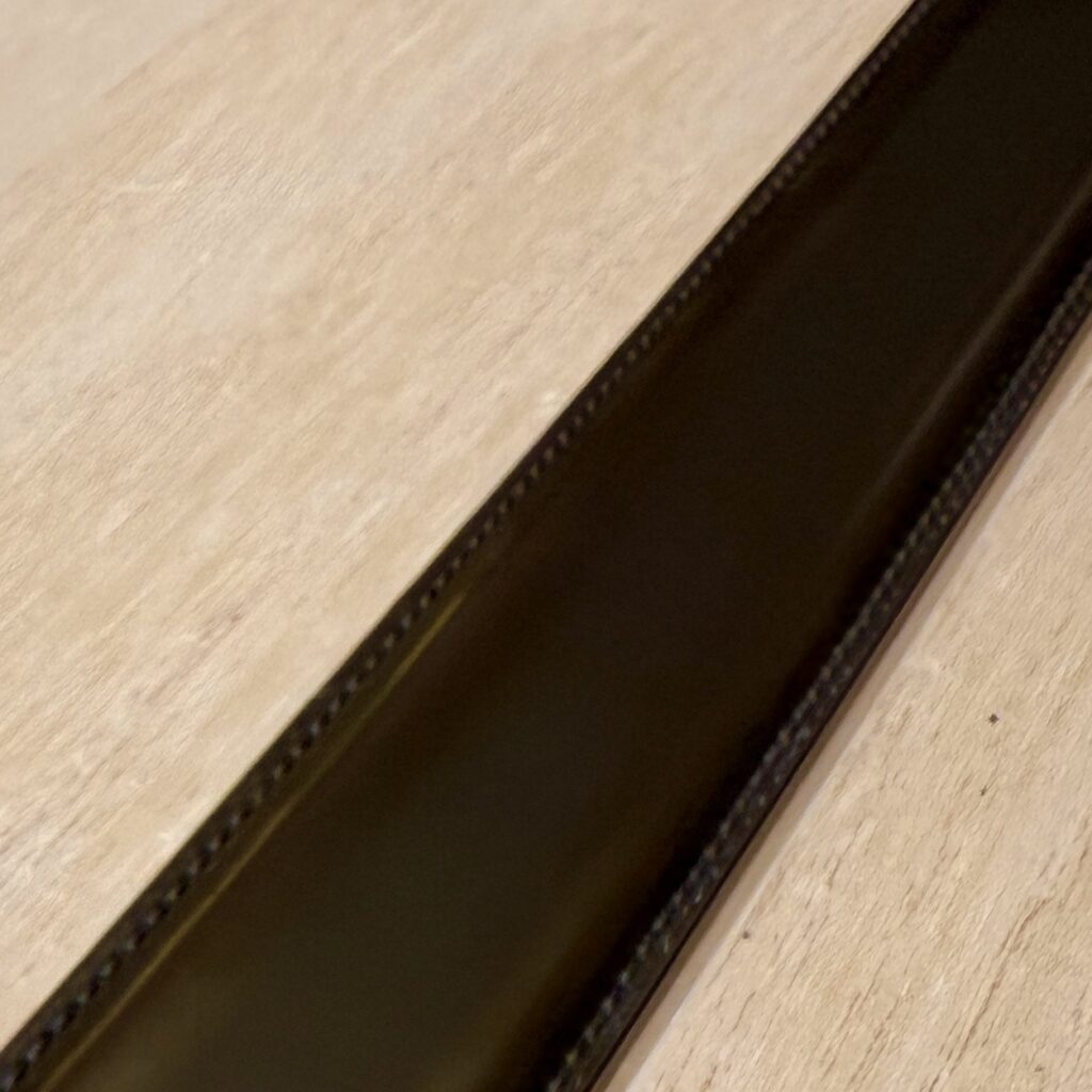 ELLIOT RHODES LONDON35mm SUPERB BROWN BELT