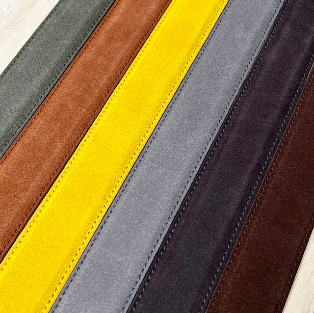 NEW ENGLISH SUEDE 35mm STRAP