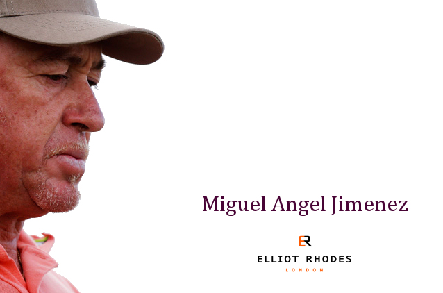Miguel Angel Jimenez by ELLIOT RHODES LONDON