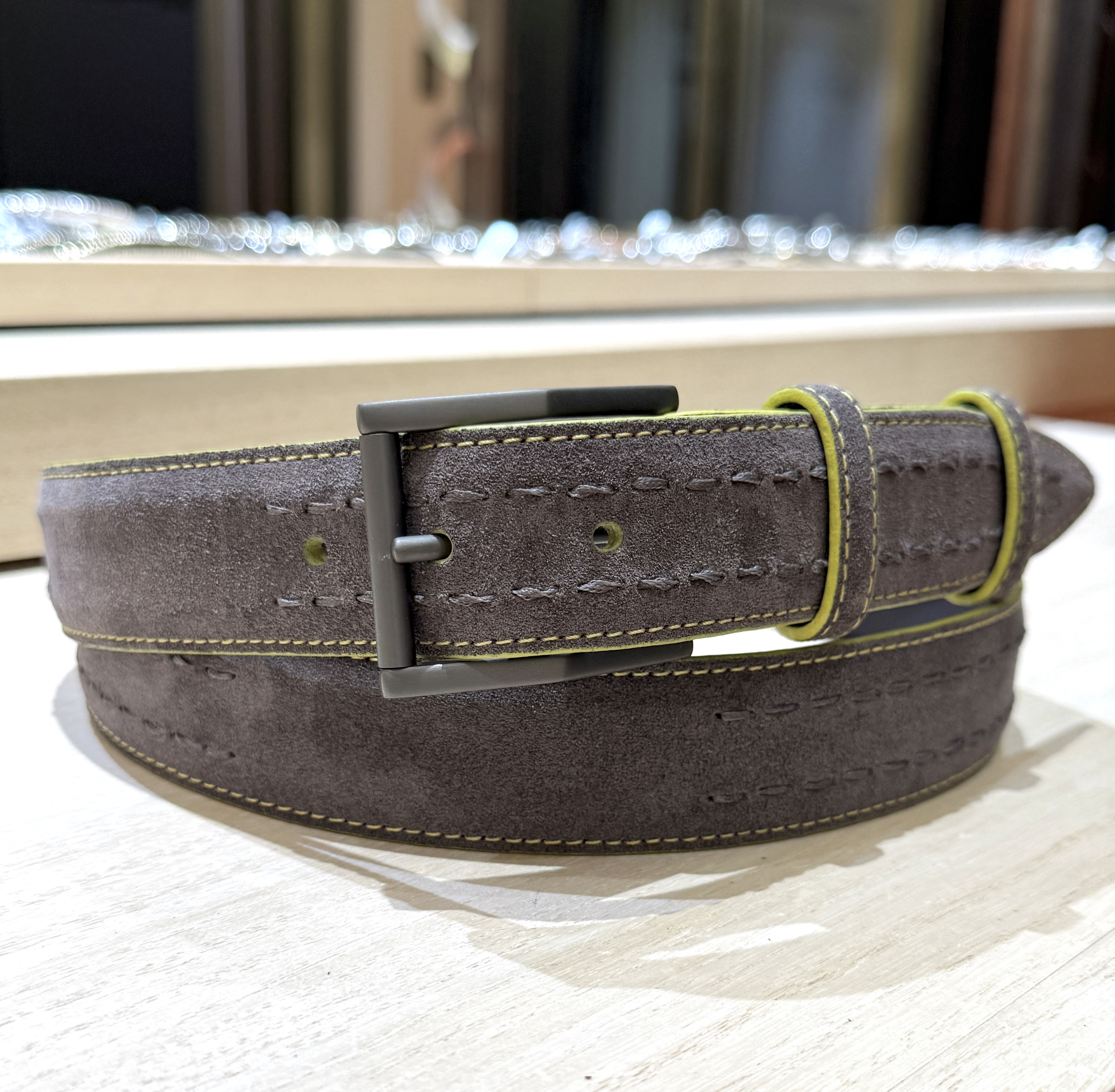 NEW CHAPLIN V2 SUEDE STEEL STRAP