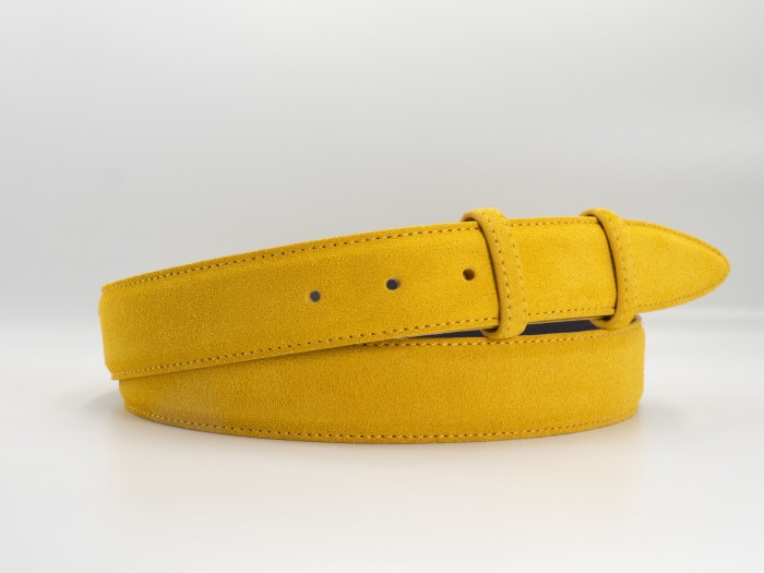 BOGART SUEDE MUSTARD