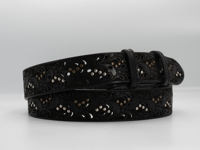 STUDDED RAFT BLACK