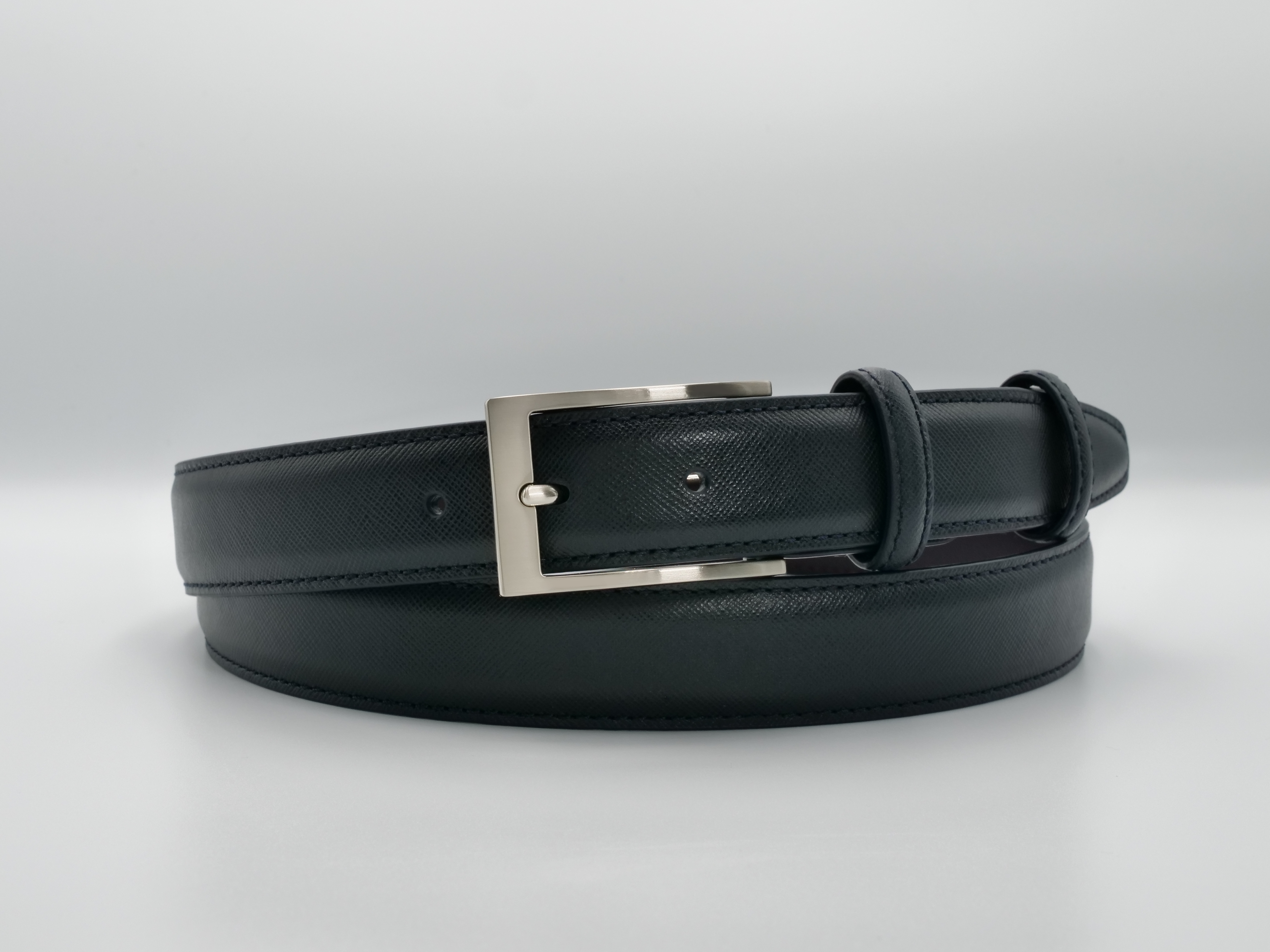 BOGART SAFFIANO NAVY