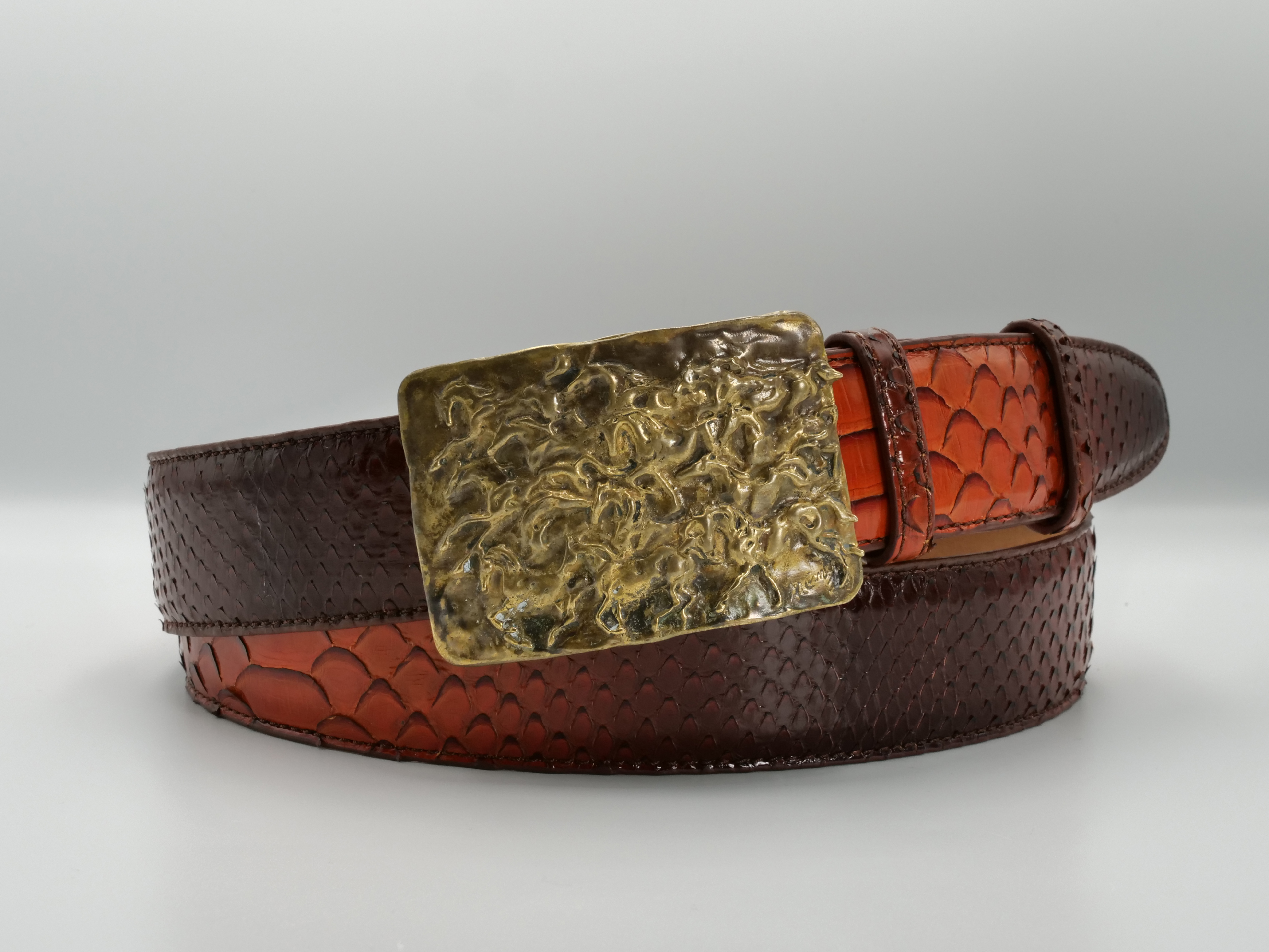 BOGART PYTHON BIVITTATUS BURNT ORANGE