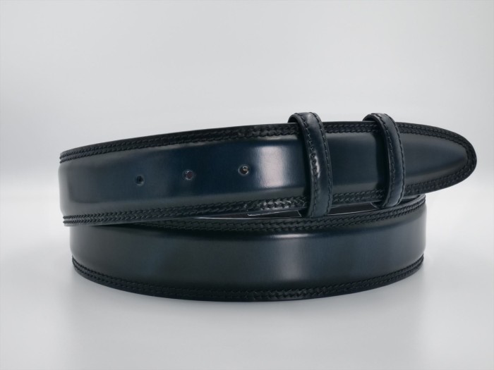 BOGART WELT CORDOVAN ELECTRIC BLUE