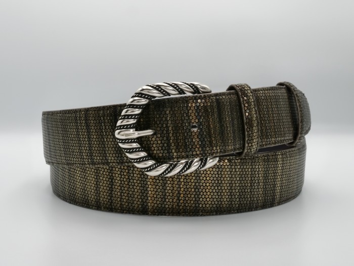 BACALL RONDE LIZARD BROWNS