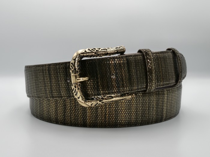 BACALL RONDE LIZARD BROWNS