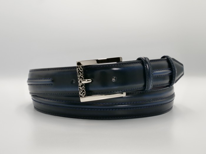 FLYNN CORDOVAN ELECTRIC BLUE