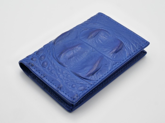 BELGRAVIA COCCO JENNY ELECTRIC BLUE CARD HOLDER