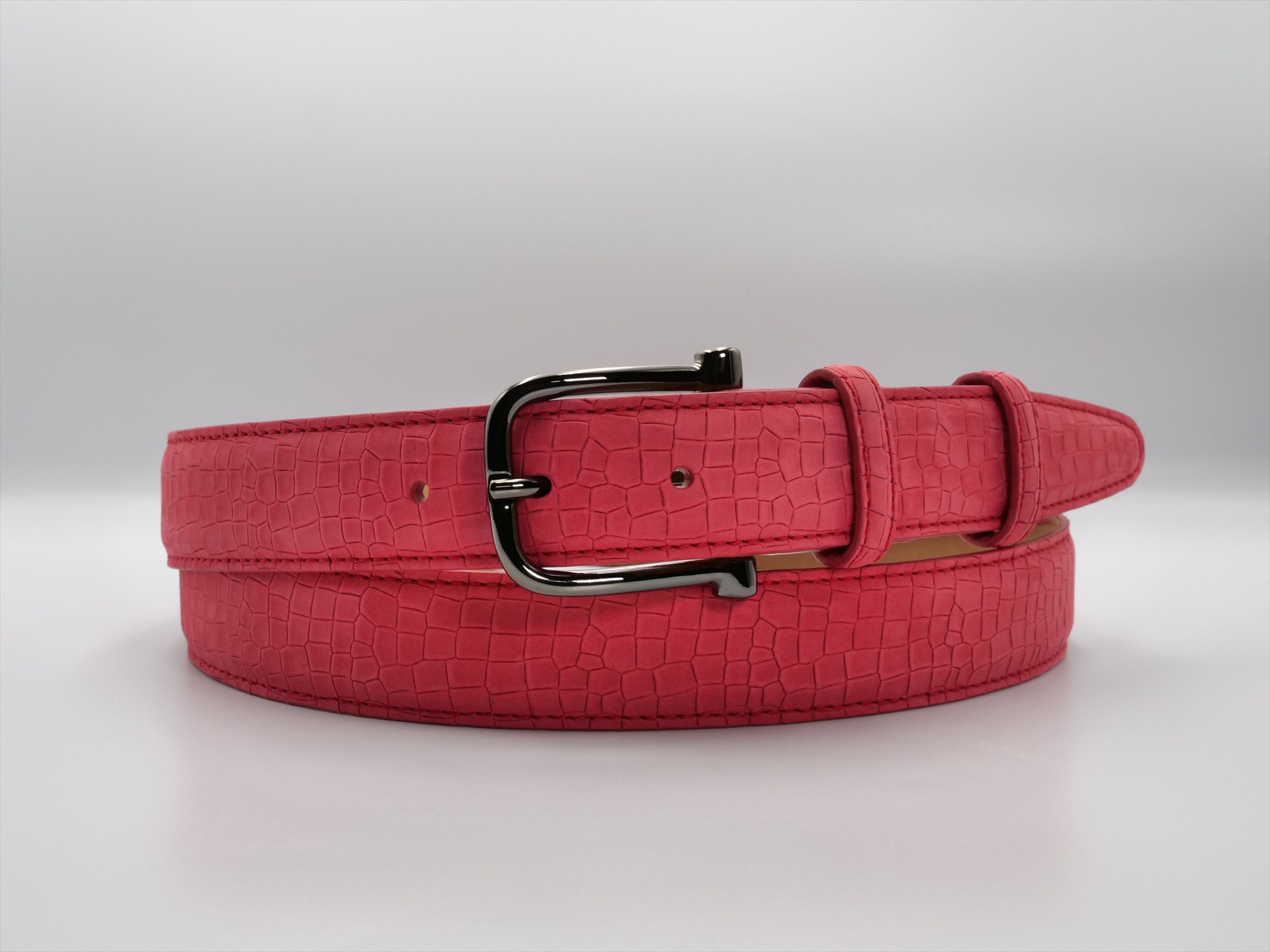 BOGART NUBUCK STAMPATO LOUISIANA MAGENTA