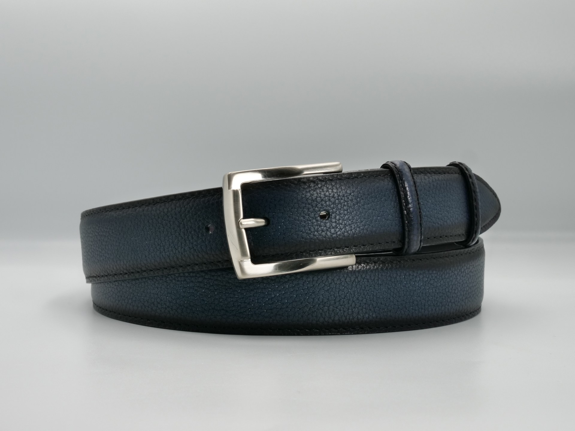 BOGART MADRAS PATINE NAVY