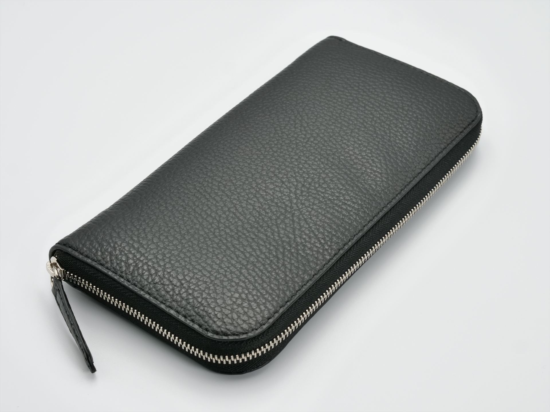 PICCADILLY ADRIA ZIP ROUND PURSE BLACK