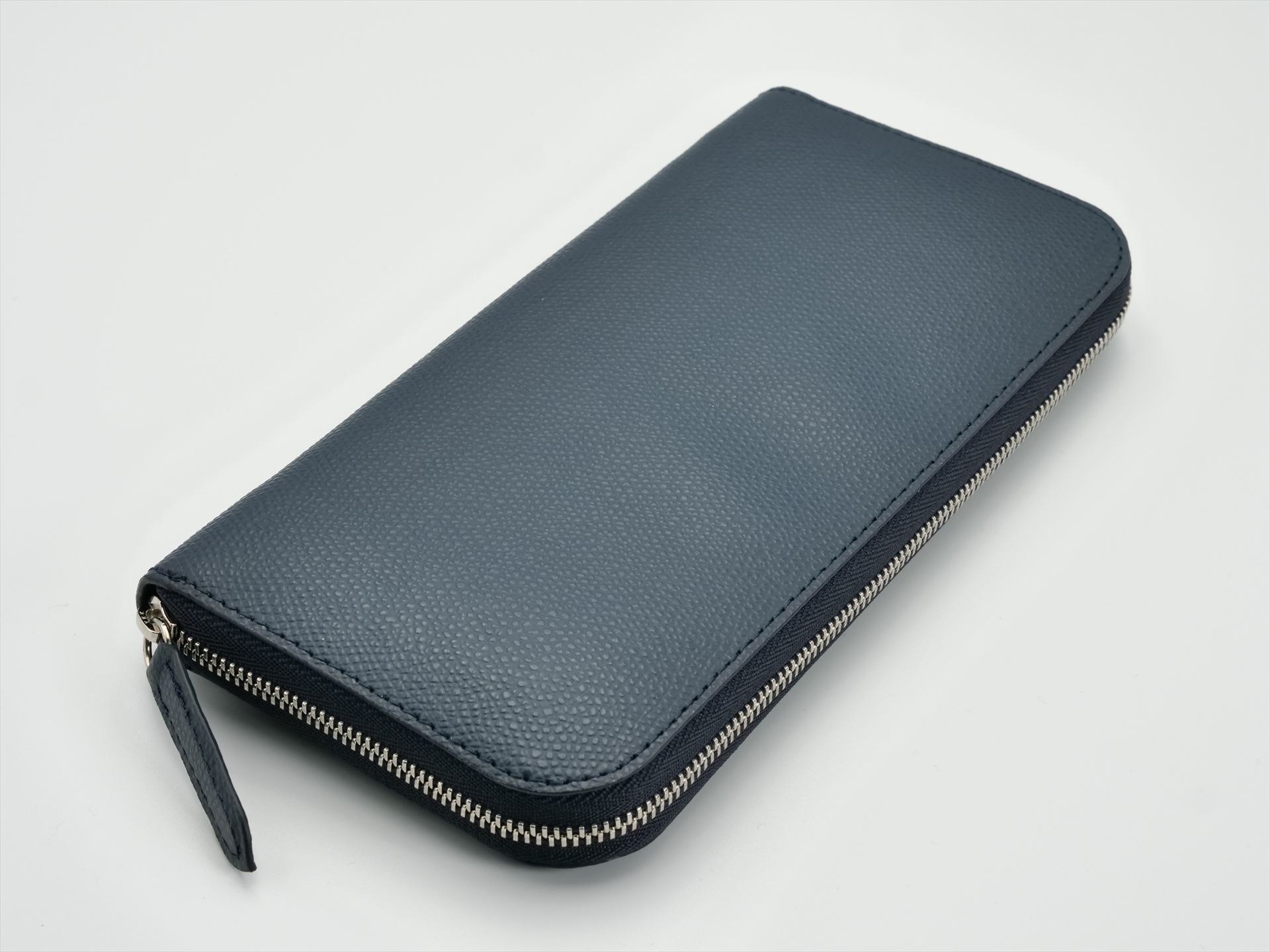 PICCADILLY DAUPHIN ZIP ROUND PURSE MARINE