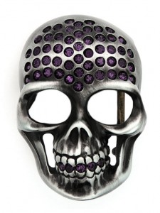 エリオットローズロンドン　メンズスカルバックル