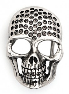 エリオットローズロンドン　メンズスカルバックル