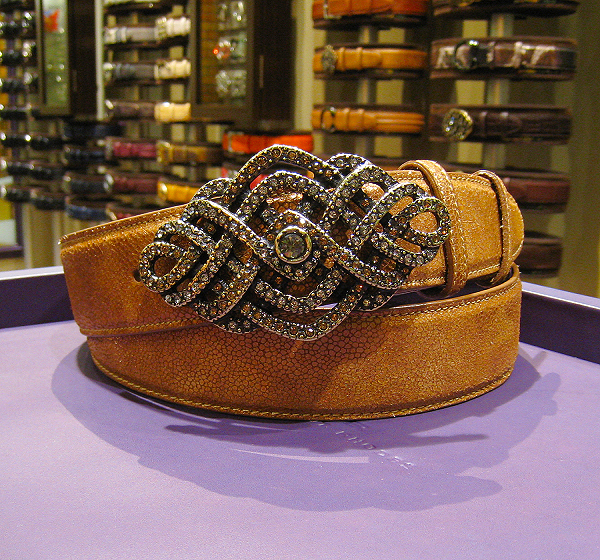 エリオットローズロンドン レディース ベルト ゴールド