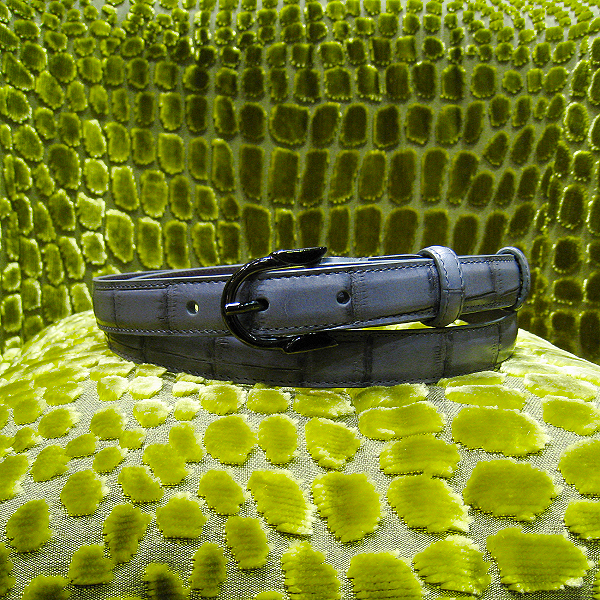 エリオットローズロンドン レディース ベルト 20mm グレー