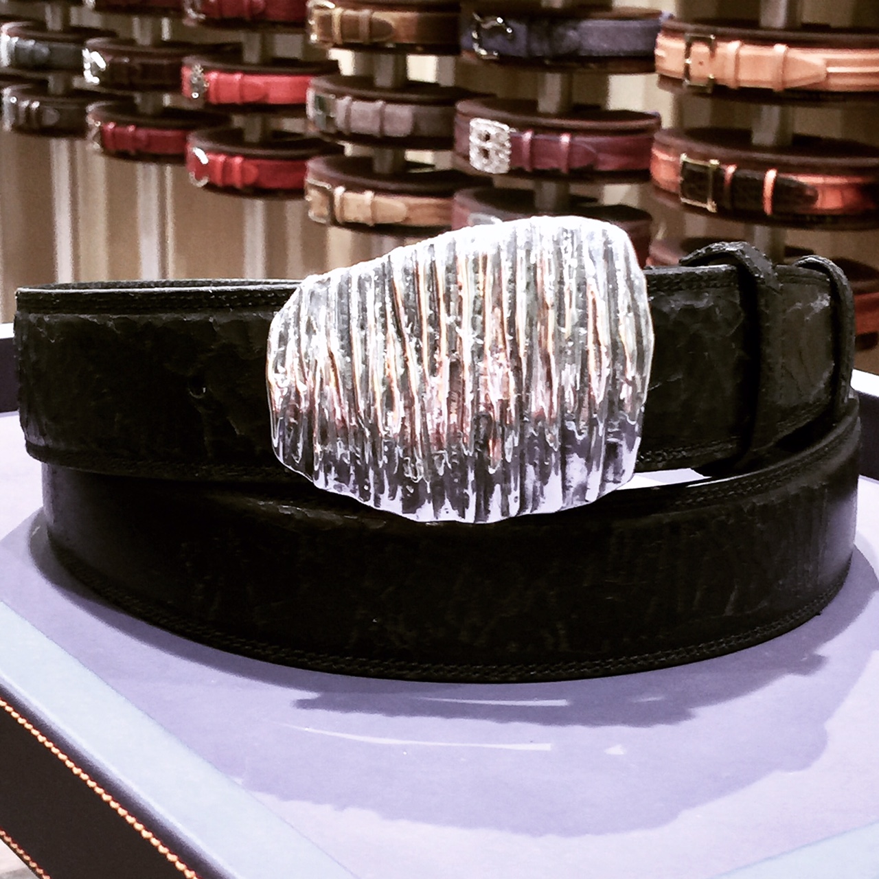 スターリングシルバーバックル