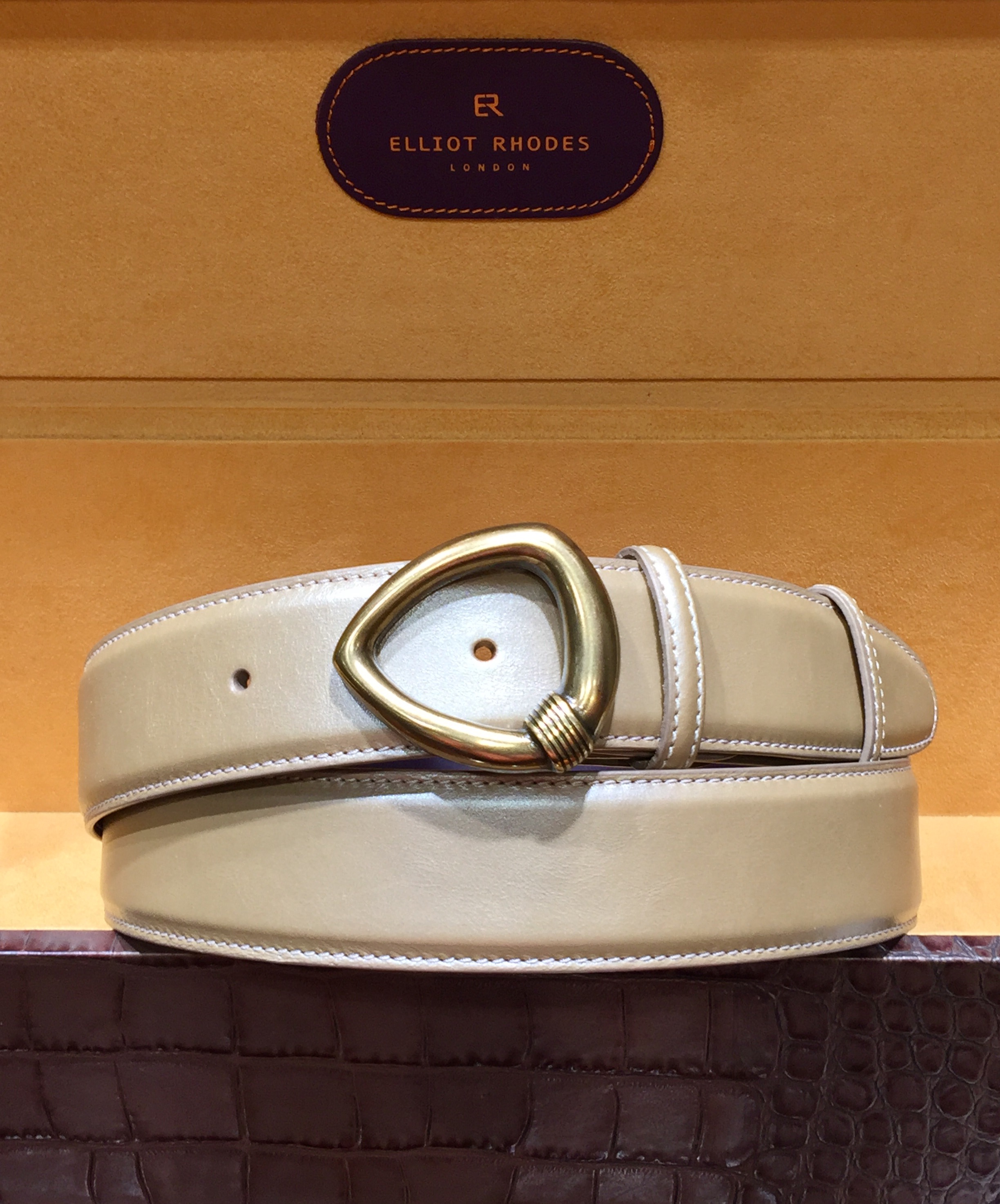 エリオットローズロンドン新作ベルト40mm