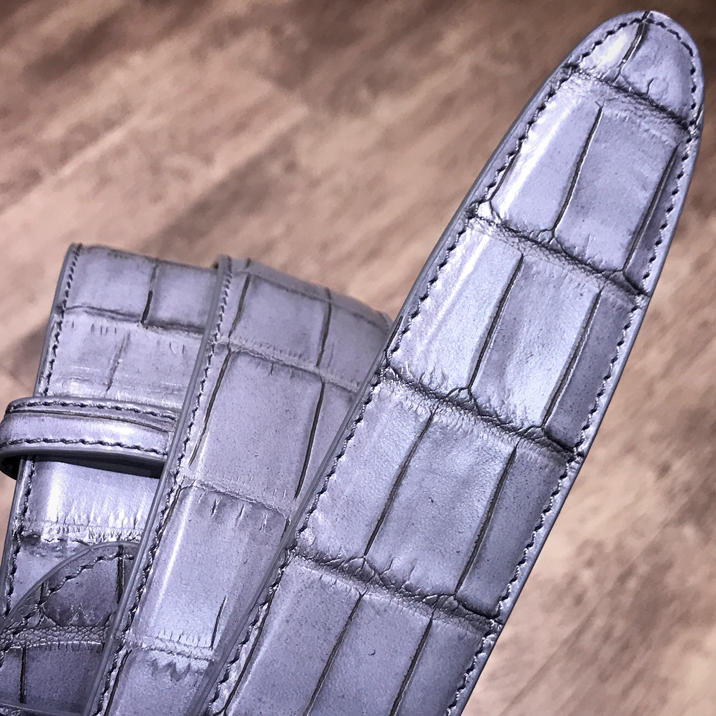 エリオットローズロンドン40mmグレーストラップ