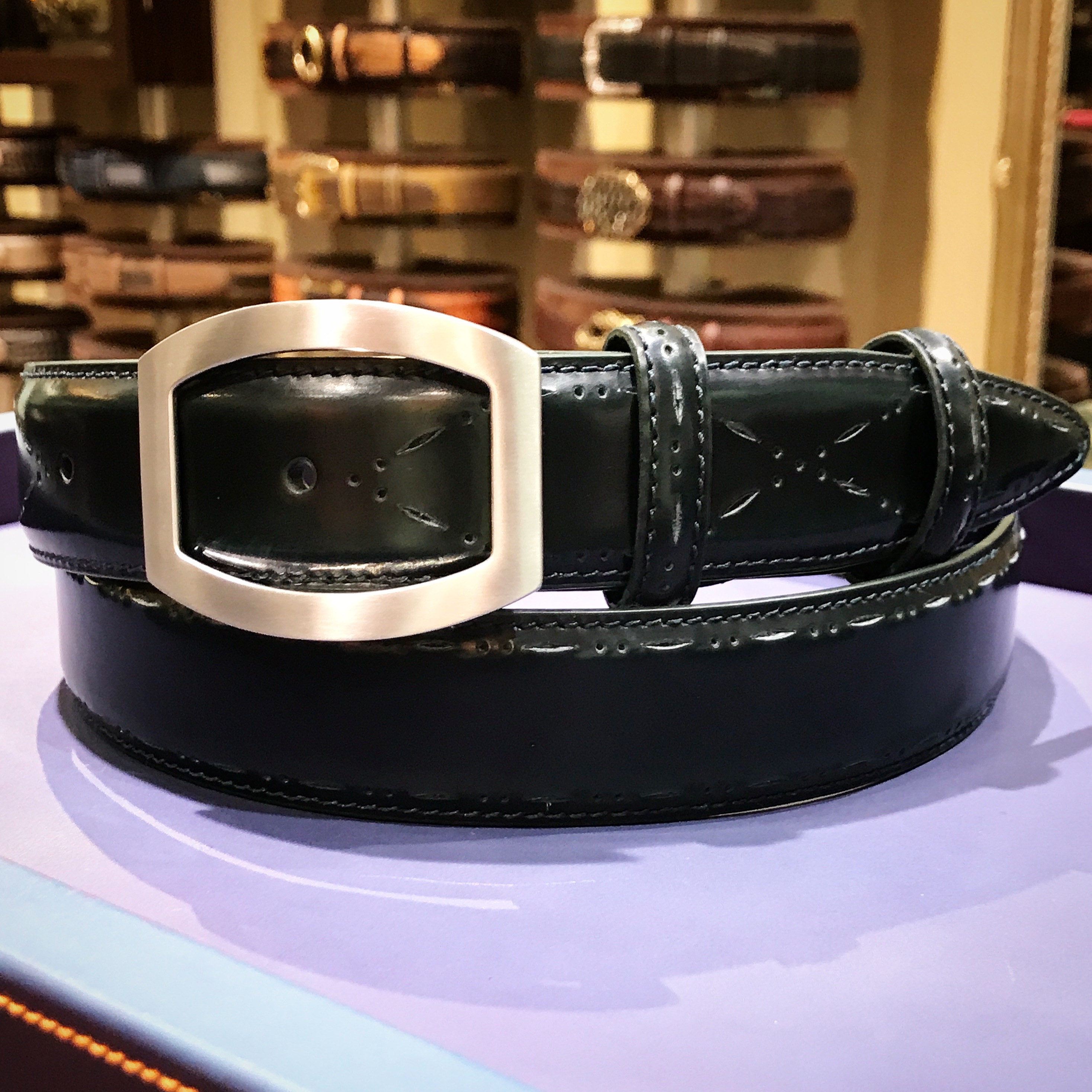 ELLINGTON CORDOVAN BOTTLE GREEN