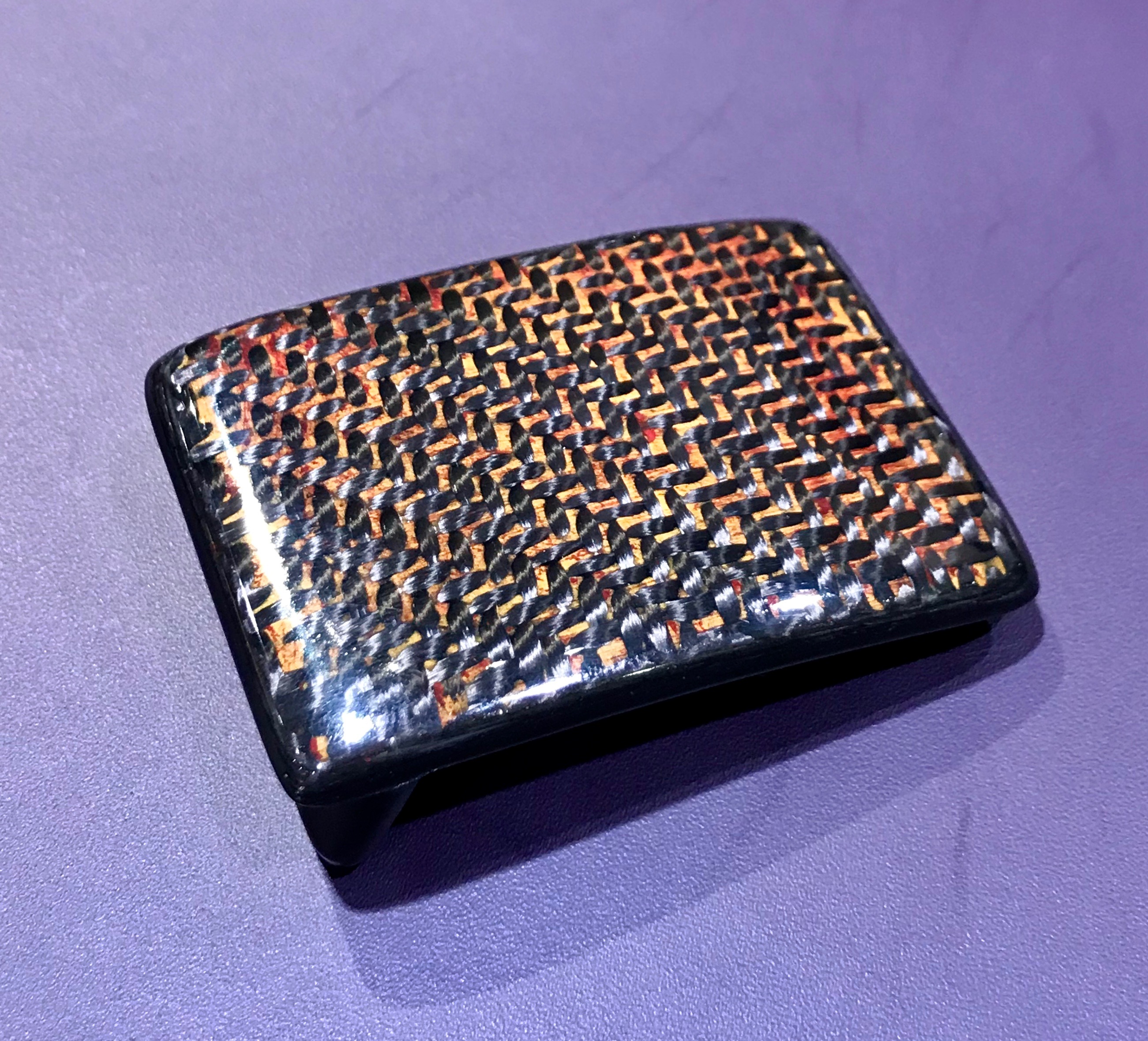 エリオットローズロンドン カーボンバックル40mm