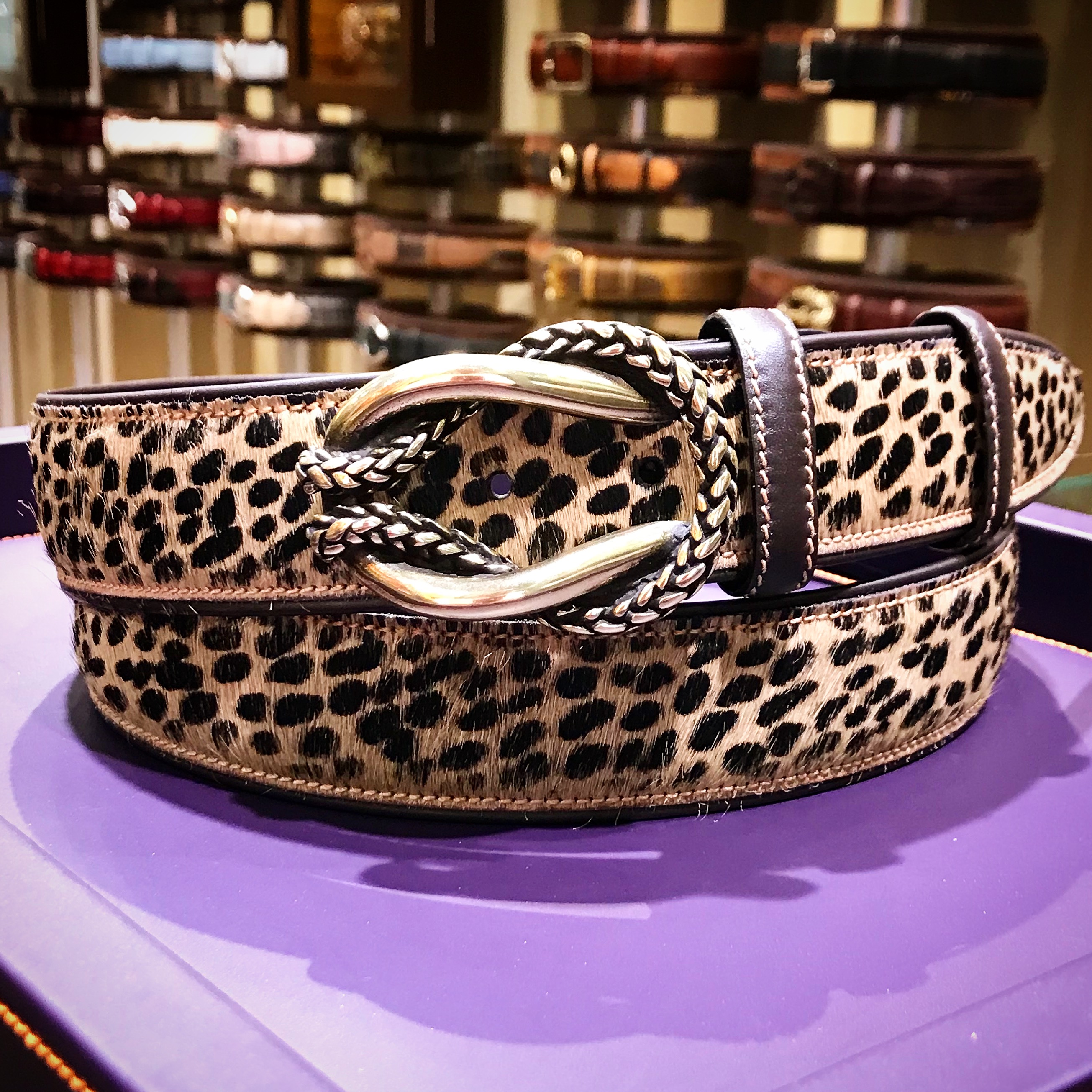 ハラコ LEOPARD STRAP30/40mm