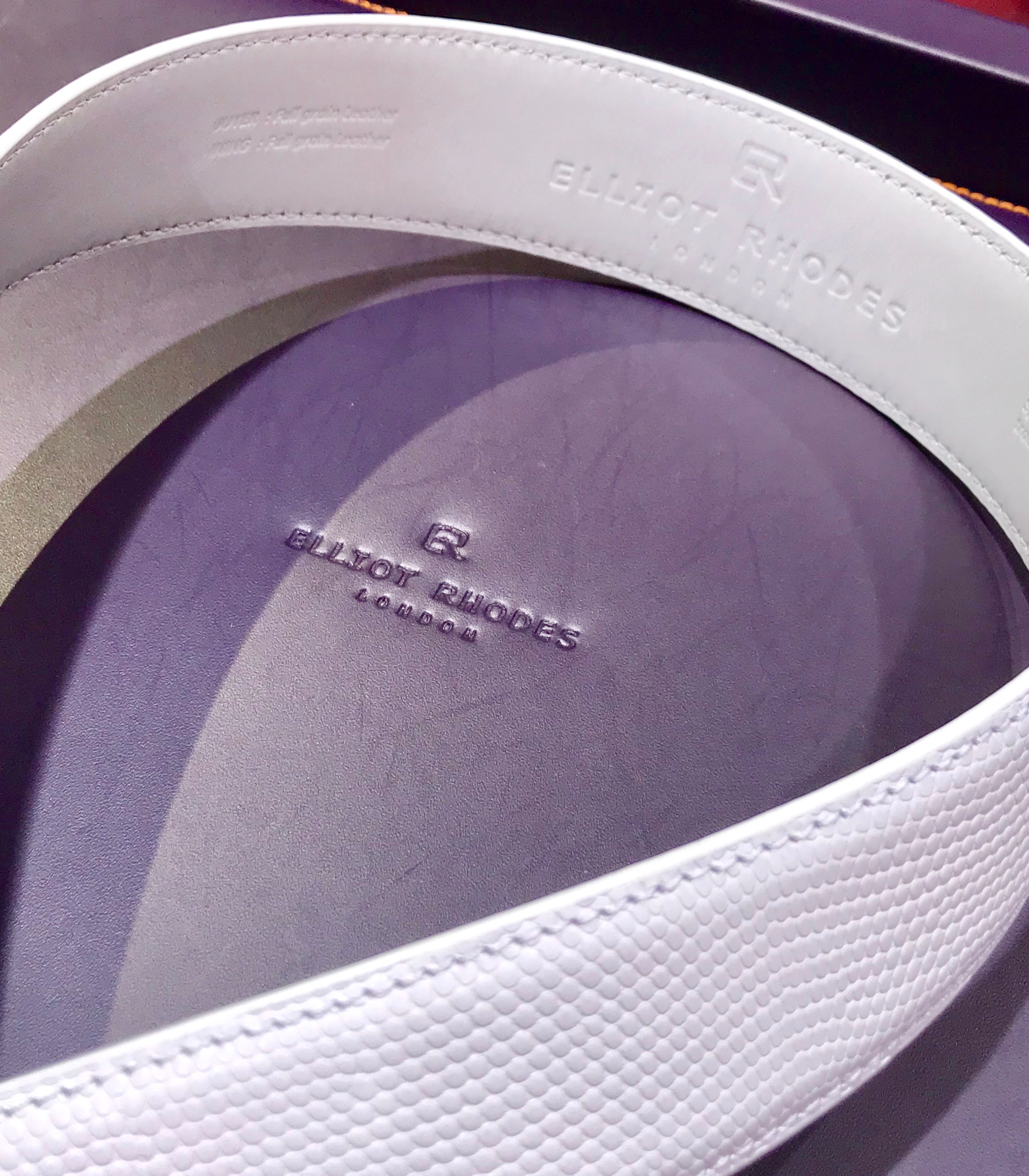 White Lining Leather!!