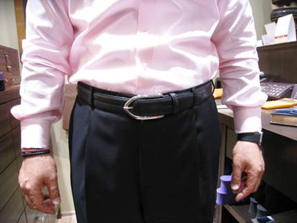 正しいベルトの付け方・外し方