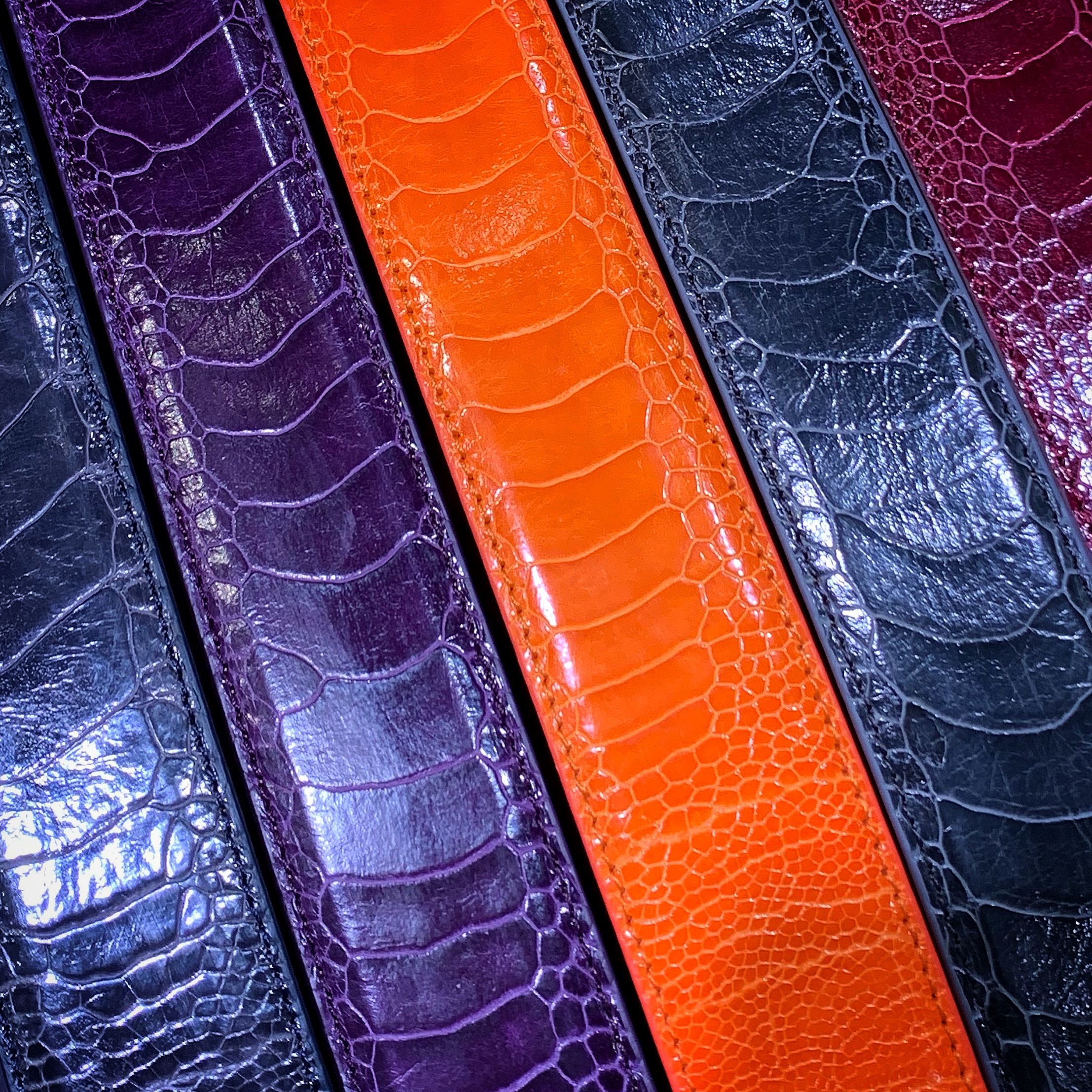 OSTRICH LEG STRAP 新作カラー入荷