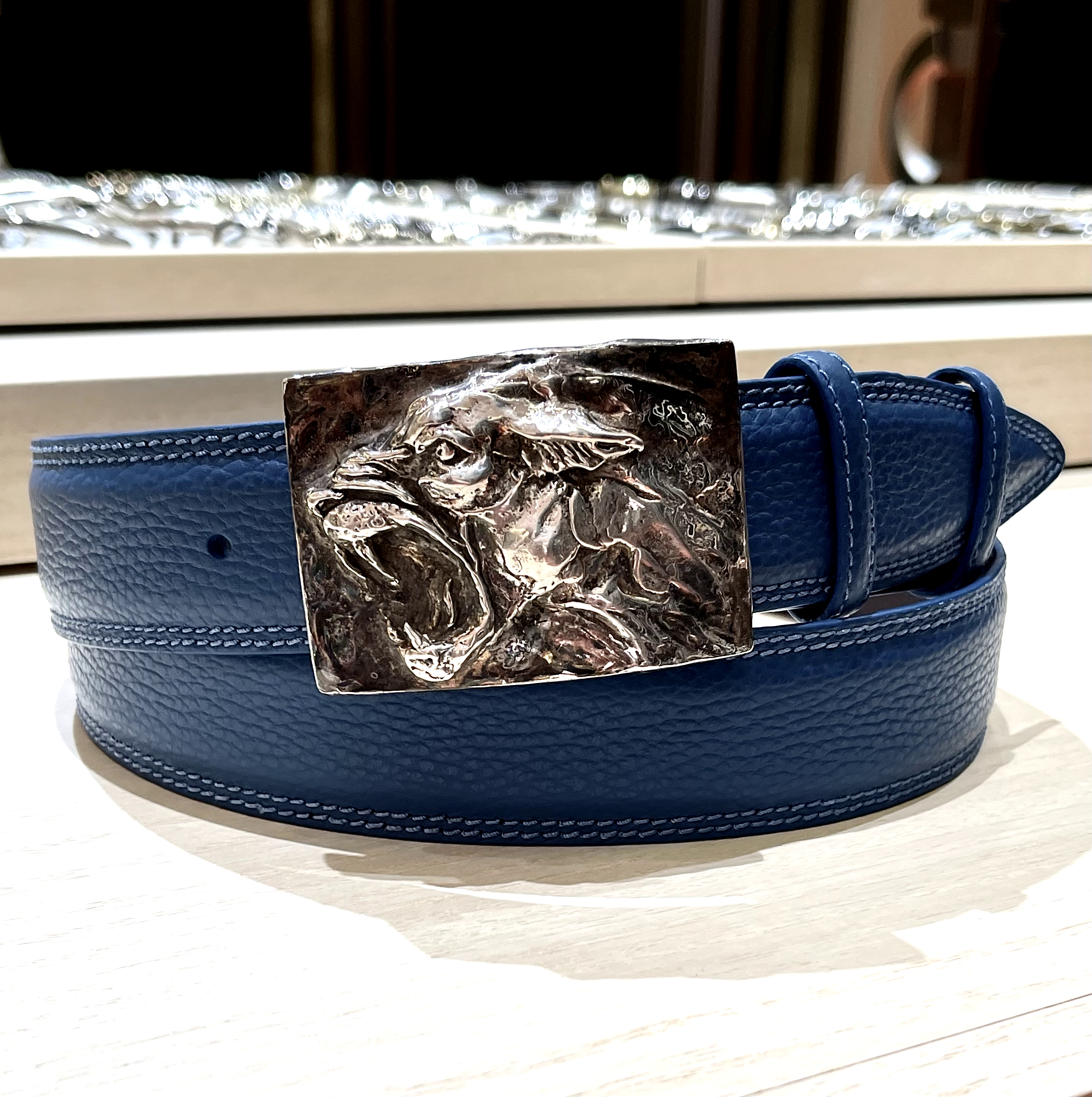 “MARCELA GANLY TIGER BUCKLE40mm”